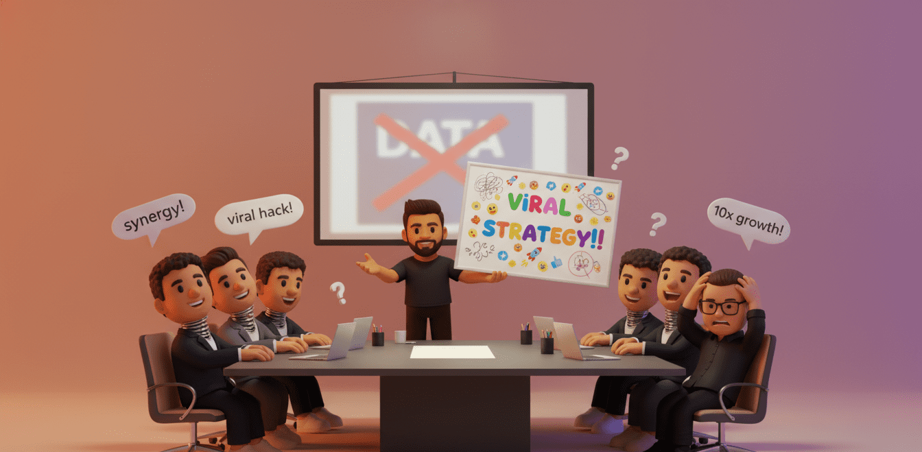 thumnail showing a confused boardroom to set the tone for the story in the post.