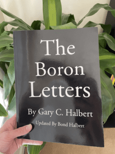 The Boron Letters by Gary Halbert book cover. Classic direct response copywriting book