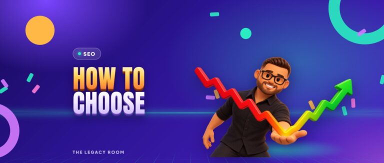 How to choose – SEO guide cover from The Legacy Room